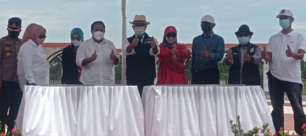 Kata Bupati Jeje Konsep Arsitektur Alun-alun Pangandaran Berasal dari Ide Ridwan Kamil