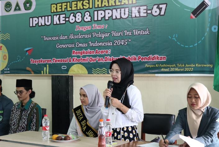 Anggota DPRD Karawang Bicara Pentingnya Sambut Generasi Emas 2045