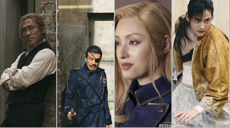 Film Terbaru Fullmetal Alchemist Live Action Perlihatkan Foto 4 Karakter