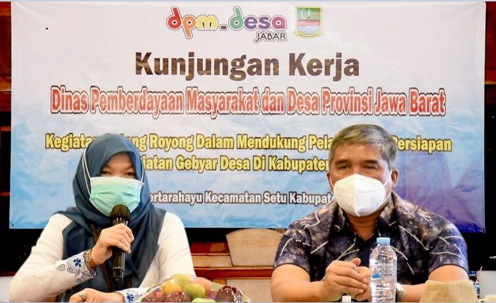 Sambangi DPMD Bekasi, DPMD Jabar Tinjau Desa-Desa Potensial