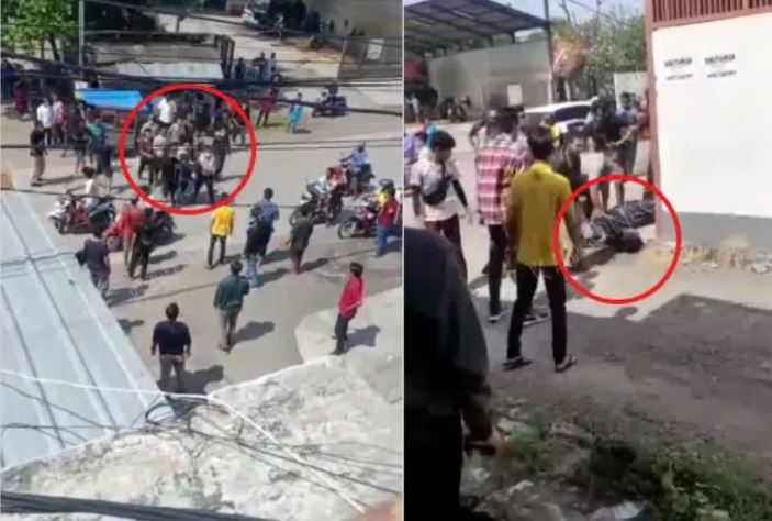 Maling Motor Dihajar Massa, Polisi : Bukan Maling Motor, Tapi Diduga Jambret