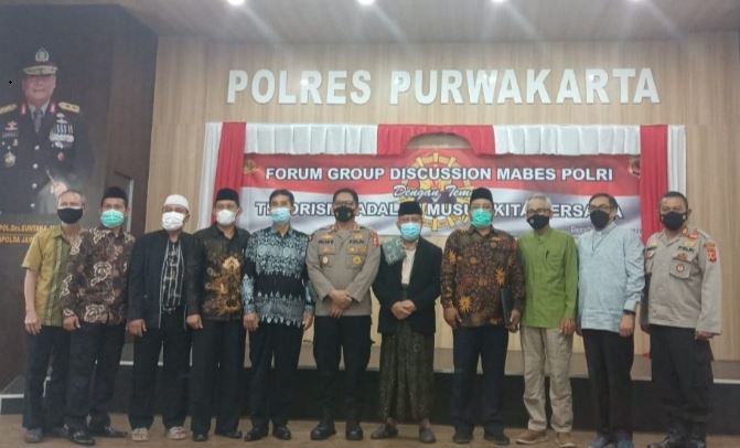 Tangkal Radikalisme, Humas Polri Gelar Focus Group Discussion