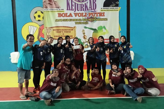 Tunas Panatayudha Rajai Kejurkab Bola Voli Putri : Kalahkan Bivota 3-0 di Partai Final