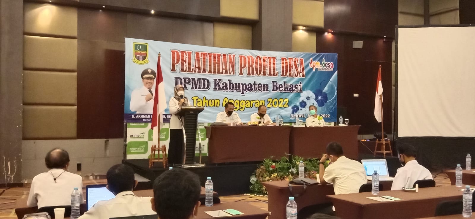 Bentuk Desa Profesional, Pemkab Bekasi Gelar Pelatihan Profil Desa