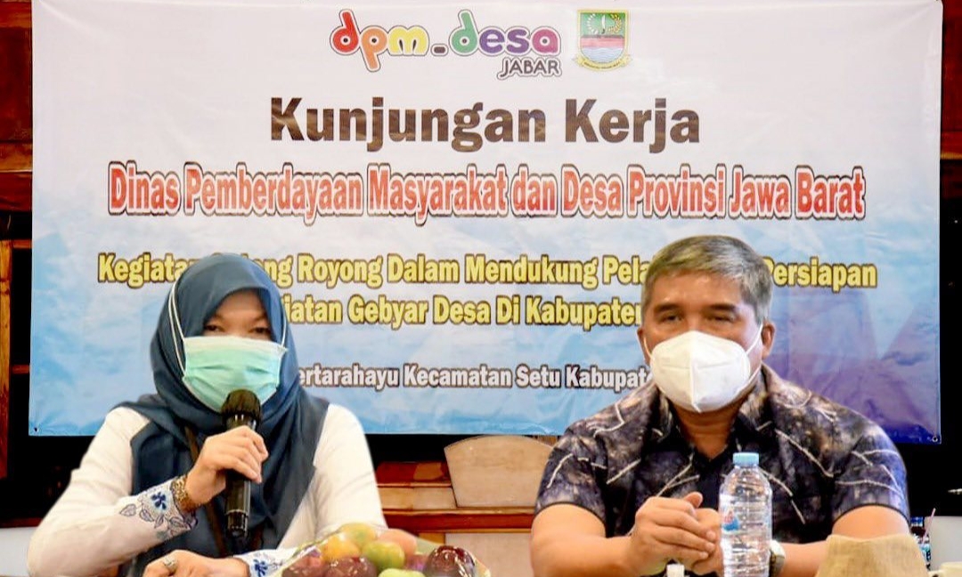 DPMD Jabar Kunjungi DPMD Bekasi, Ini Tujuannya