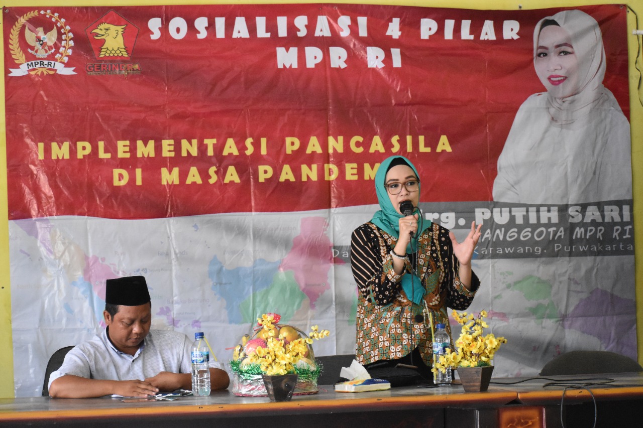 Sosialisasi 4 Pilar, Putih Sari Ajak Masyarakat Implementasi Pancasila dengan Gotong Royong Hadapi Pandemi