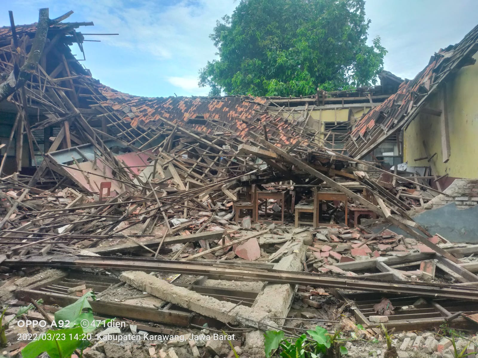 72 Hari, Tiga Sekolah Rata dengan Tanah, Ratusan Kelas Lain Juga Terancam Ambruk, Wajah Suram Infrastruktur Pe