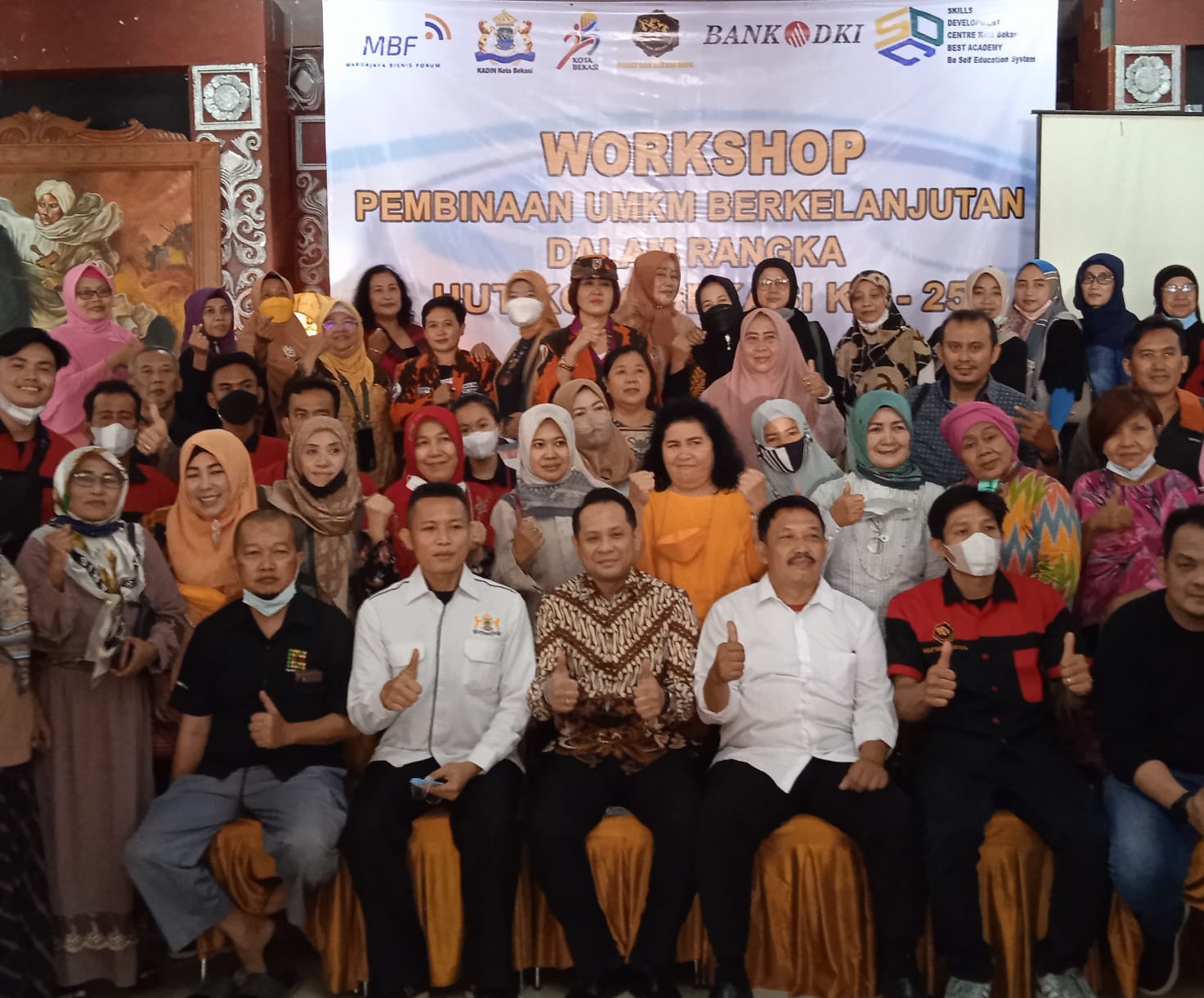 Tingkatkan Insting Bisnis, Ratusan Pelaku UMKM di Kota Bekasi Ikuti Workshop yang Digelar MBF