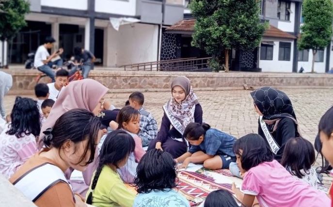 Moka Ajak Anak Rusunawa Tumbuhkan Minat Belajar