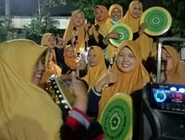 Pawai Obor Meriahkan Ramadan di Permata Regency