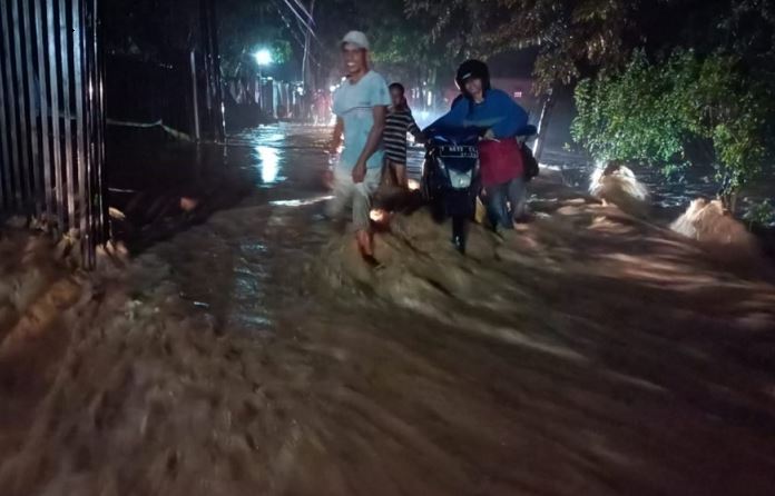 Sungai Cibogo Meluap, Puluhan Rumah Terendam Banjir