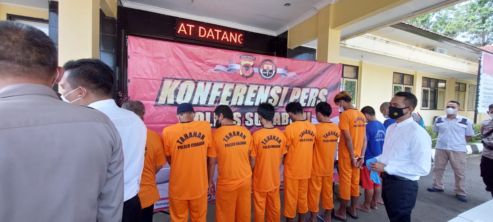 Polda Jabar Apresiasi Polres Sukabumi yang Berhasil Ungkap 302 Kasus