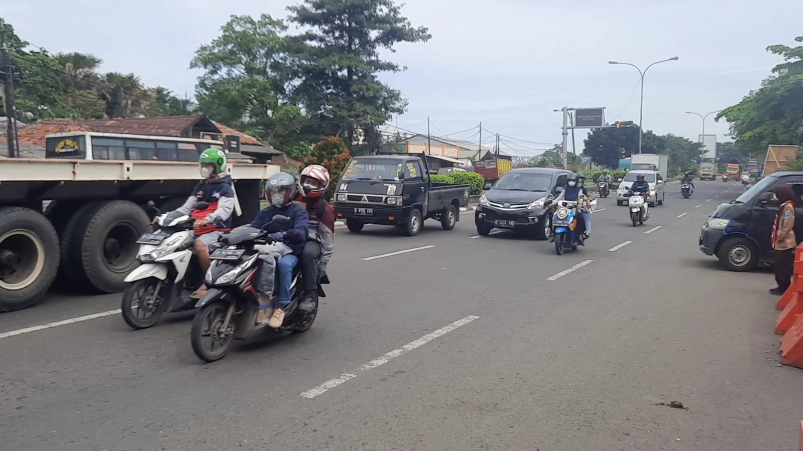 Kamis Pagi, 5.932 Pemudik Sepeda Motor Melintasi Jalan Tanjungpura