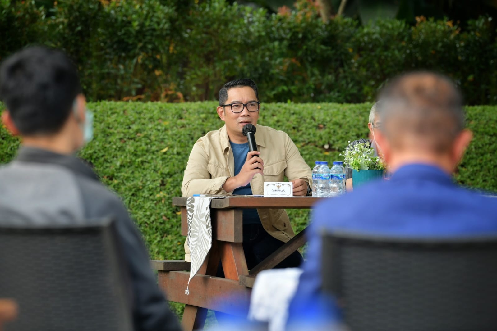 Di Hadapan Para Pimred Se- Jawa Barat Ridwan Kamil Suarakan Optimisme 2022