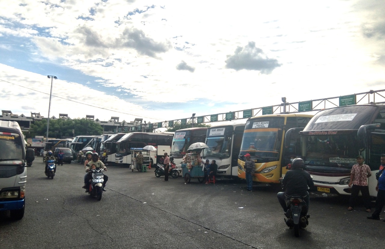 H-10, Arus Mudik di Terminal Kota Bekasi Masih Landai