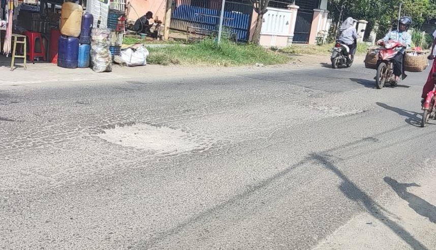 Jalan Mudik Alternatif Masih Berlubang, Kades Minta Segera di Perbaiki