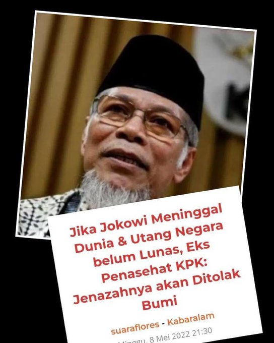 Abdullah Hehamahua Bilang Jenazah Jokowi Tak akan Deterima Bumi, Ngabalin: Belajarlah Jadi Manusia...