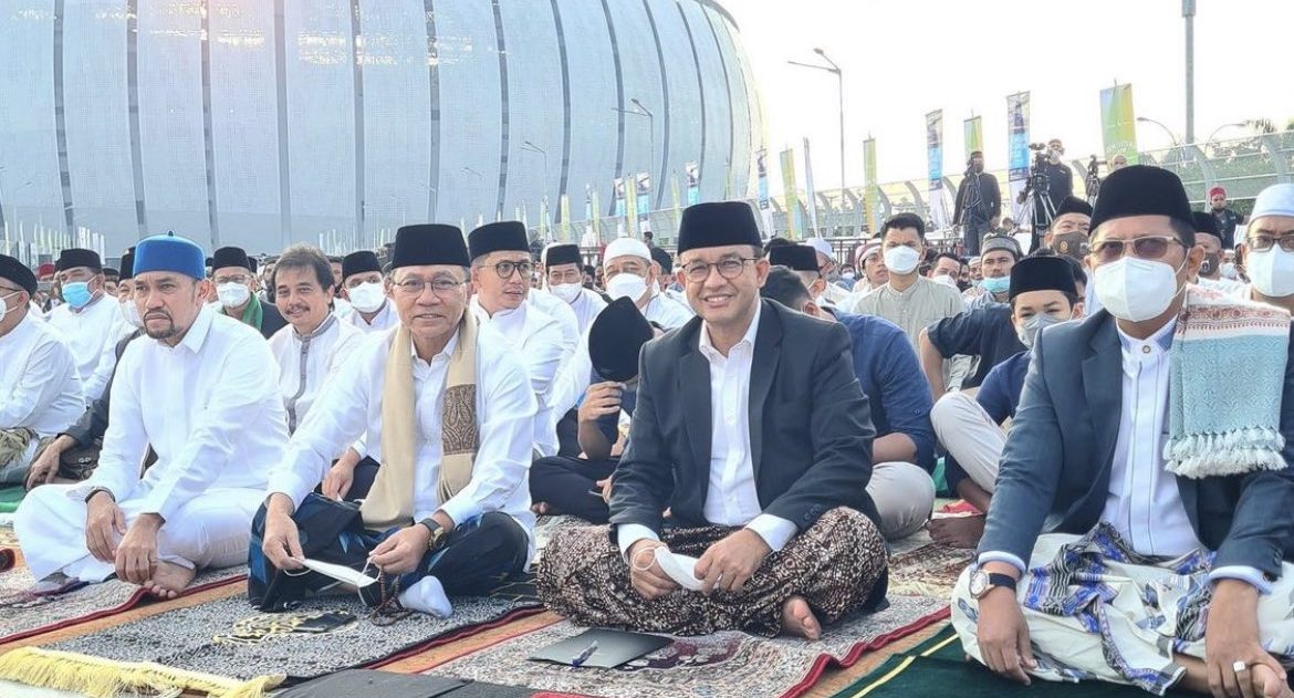 Anies Salat Ied di Stadion JIS, Komen Komisaris PT Pelni: Untuk Jualan Politik Identitas