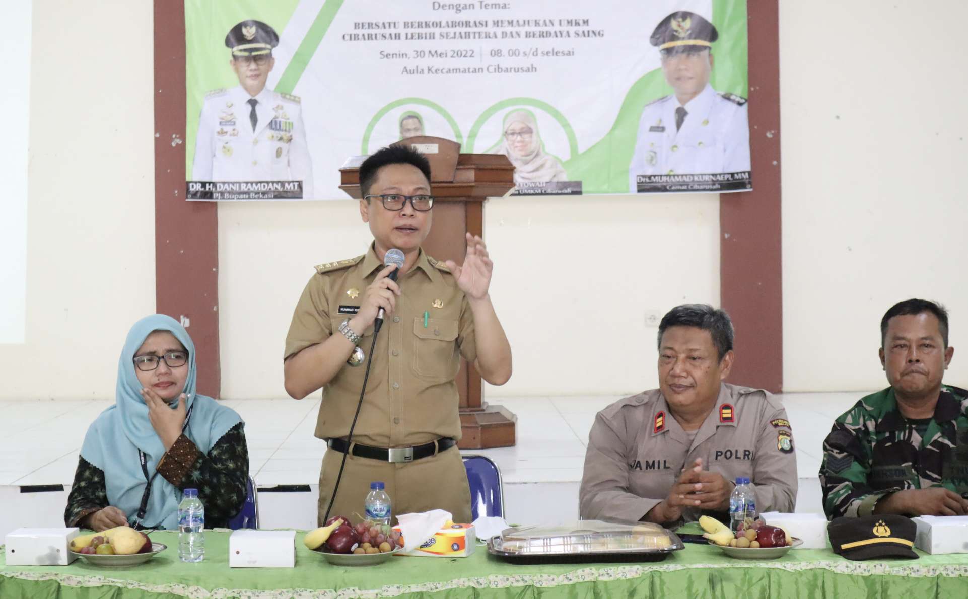 Camat Cibarusah Inginkan UMKM Naik Kelas