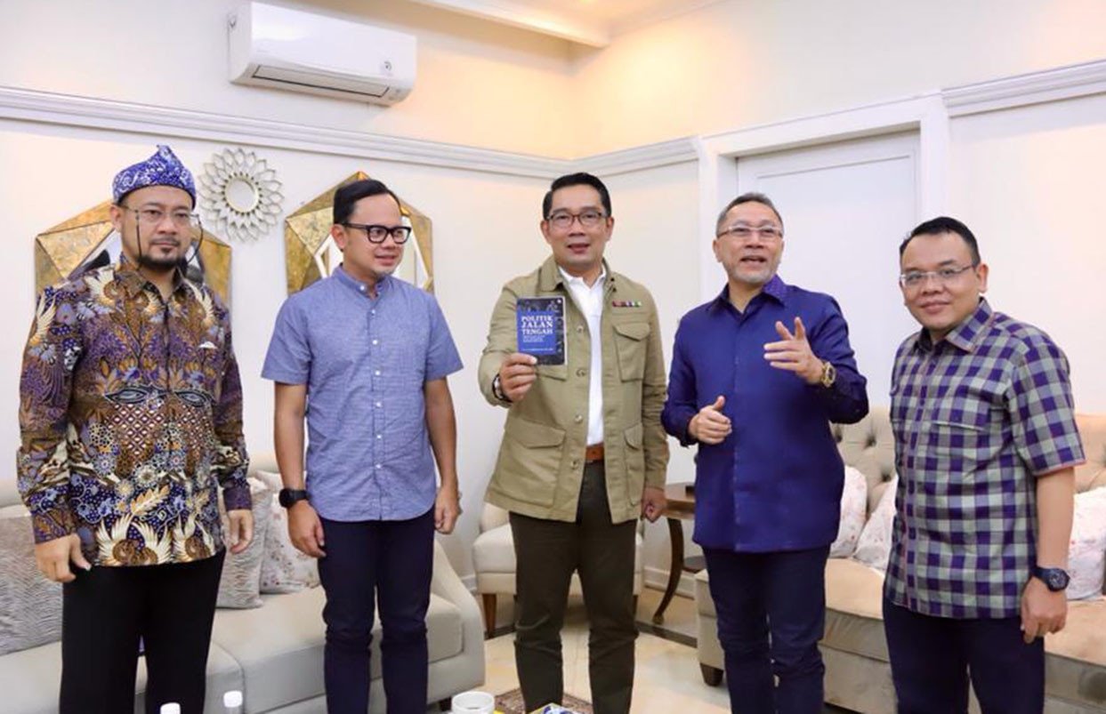 Ridwan Kamil Lakukan Pertemuan Tertutup dengan Ketum PAN,  Dalam Rangka Pilpres 2024?