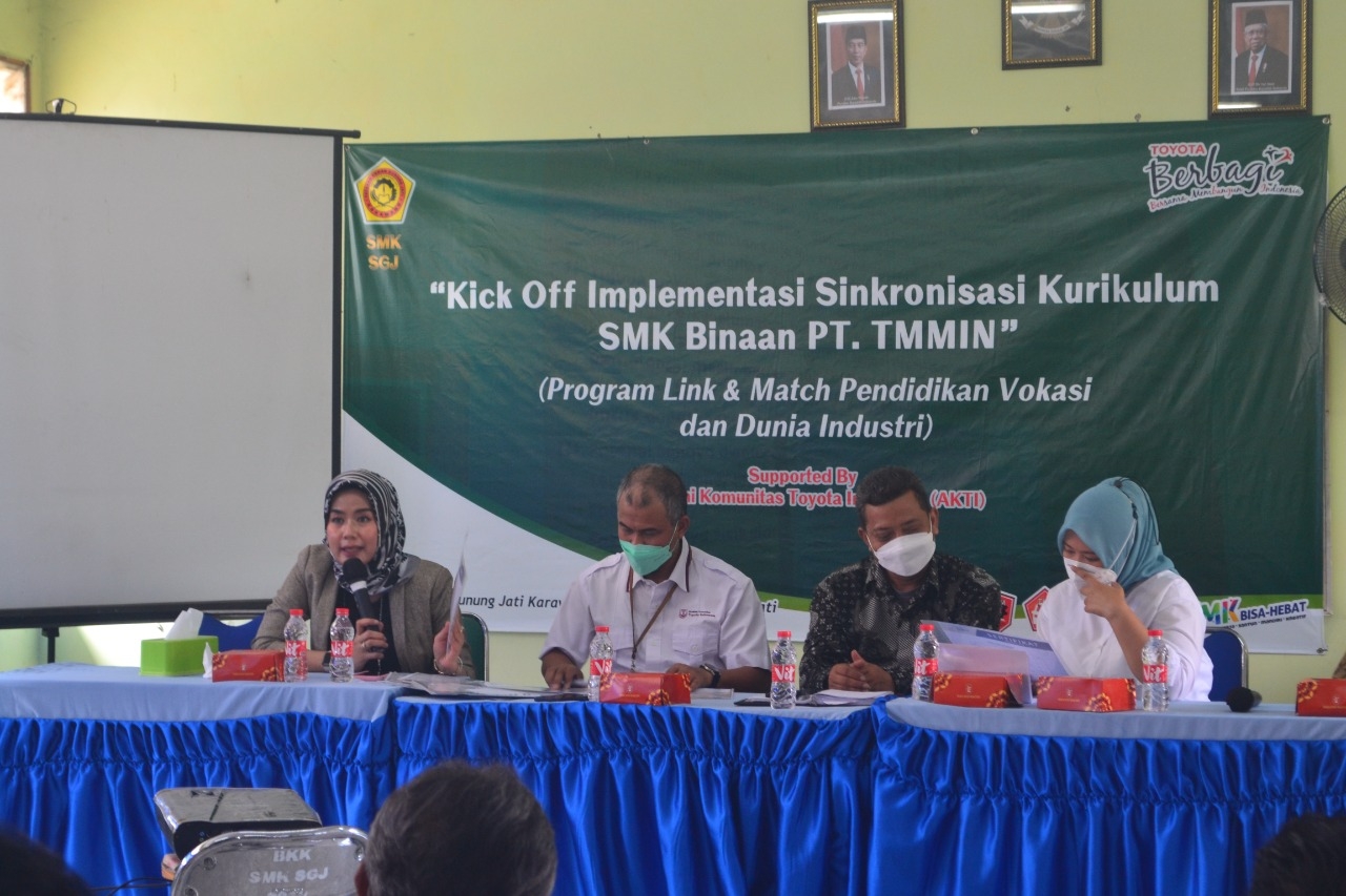 PT TMMIN Kick Off Implementasi Sinkronisasi Kurikulum, 6 SMK Siap Lahirkan Lulusan Sesuai Kebutuhan Industri