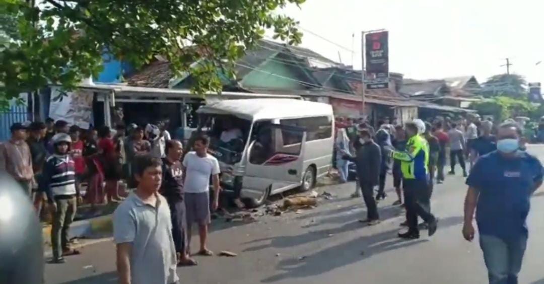 Kronologis Kecelakaan Maut Tamelang Menurut Polres Karawang, Berawal dari Elf yang Oleng