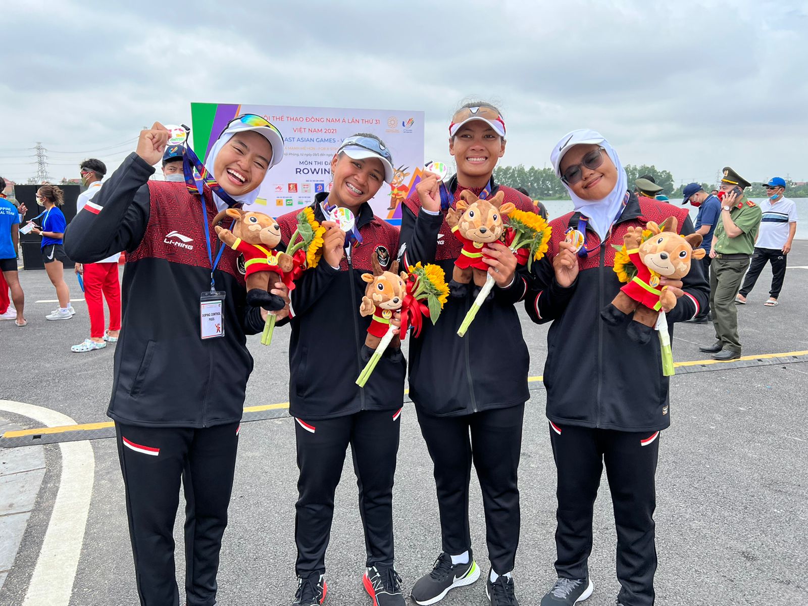 Usai Lebaran, Atlet Dayung Asal Karawang Sumbang Perak di Sea Games Vietnam