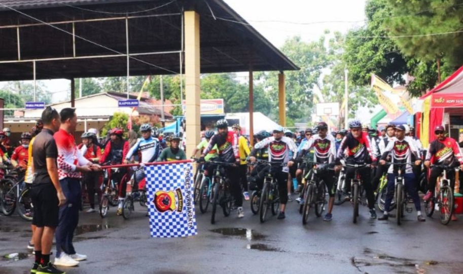 Kampanye Perangi Narkoba Lewat Gowes