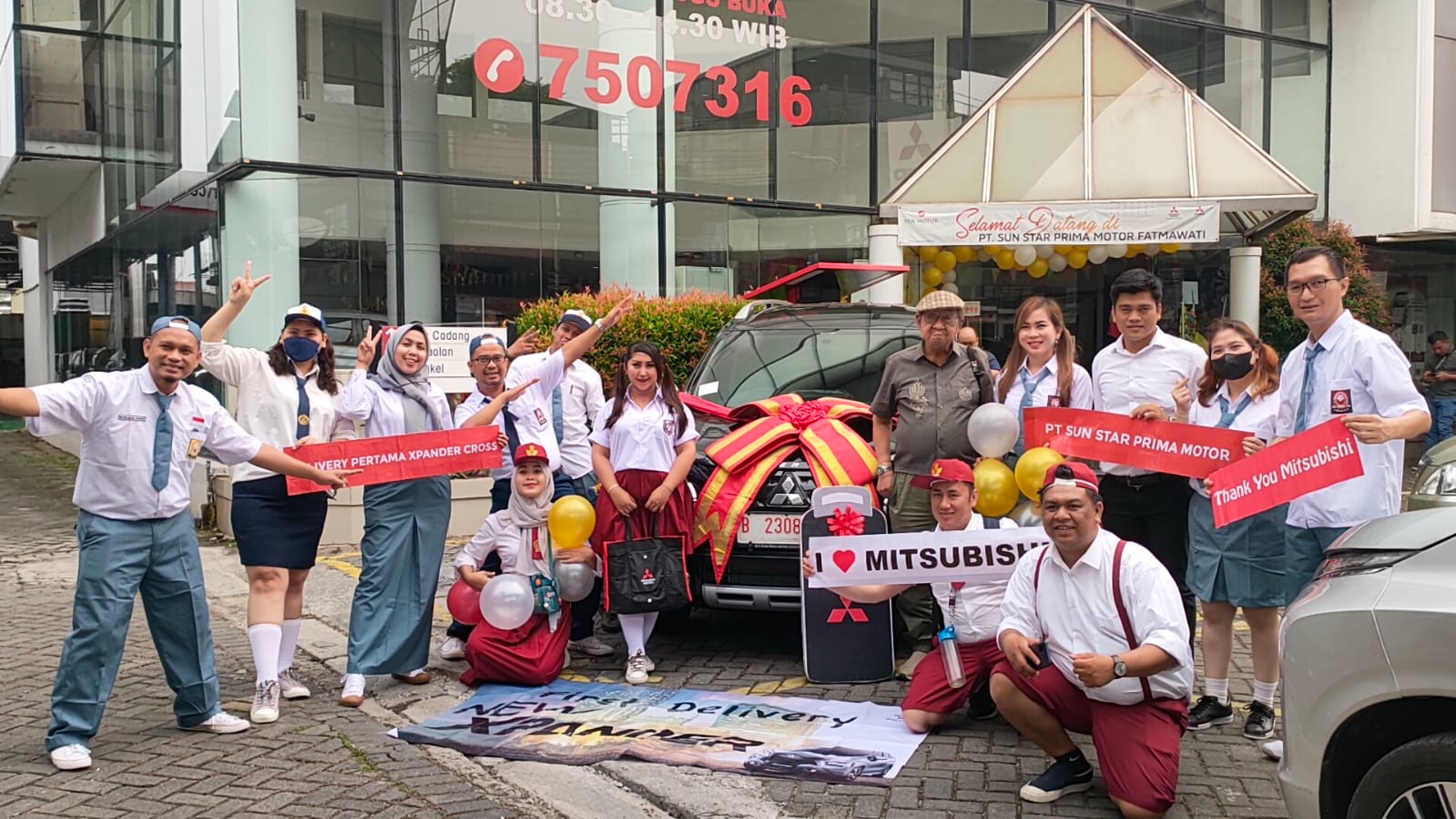 Begini Cara Unik Mitsubishi SSPM Fatmawati Sambut Back To School