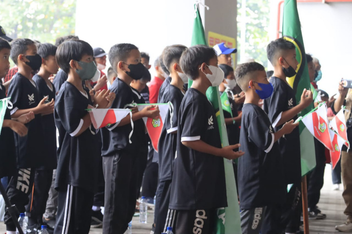 Forsgi Kota Bekasi Kirim 2 Kontingen di Turnamen Sepakbola Liga Jabar