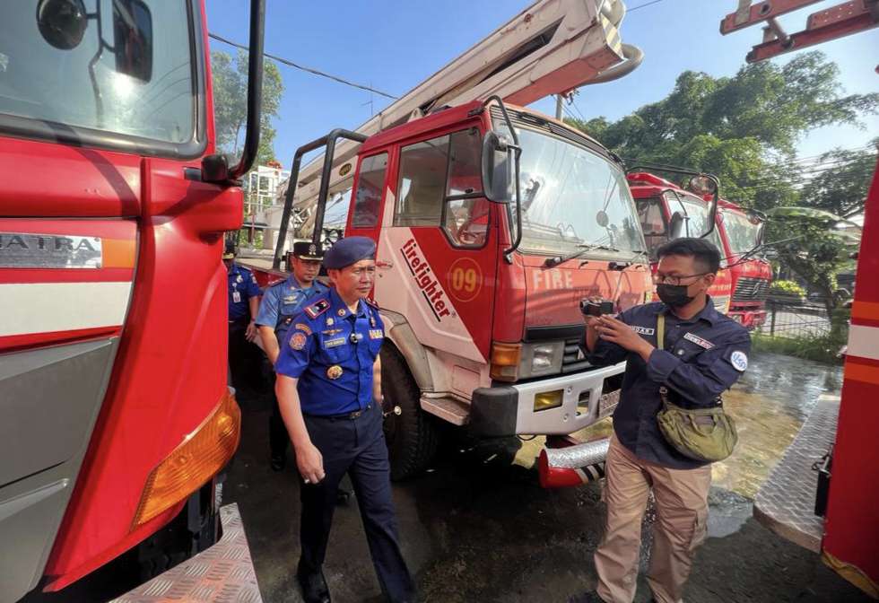 Dinilai Baik, Pj Bupati Apresiasi Kinerja,Para Petugas Damkar Kabupaten Bekasi