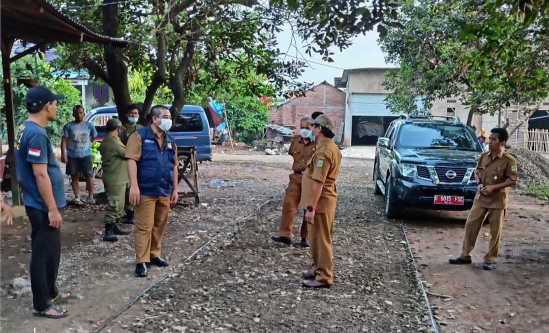 Pemkab Bekasi Perbaiki Jaling di Kelurahan Wanasari