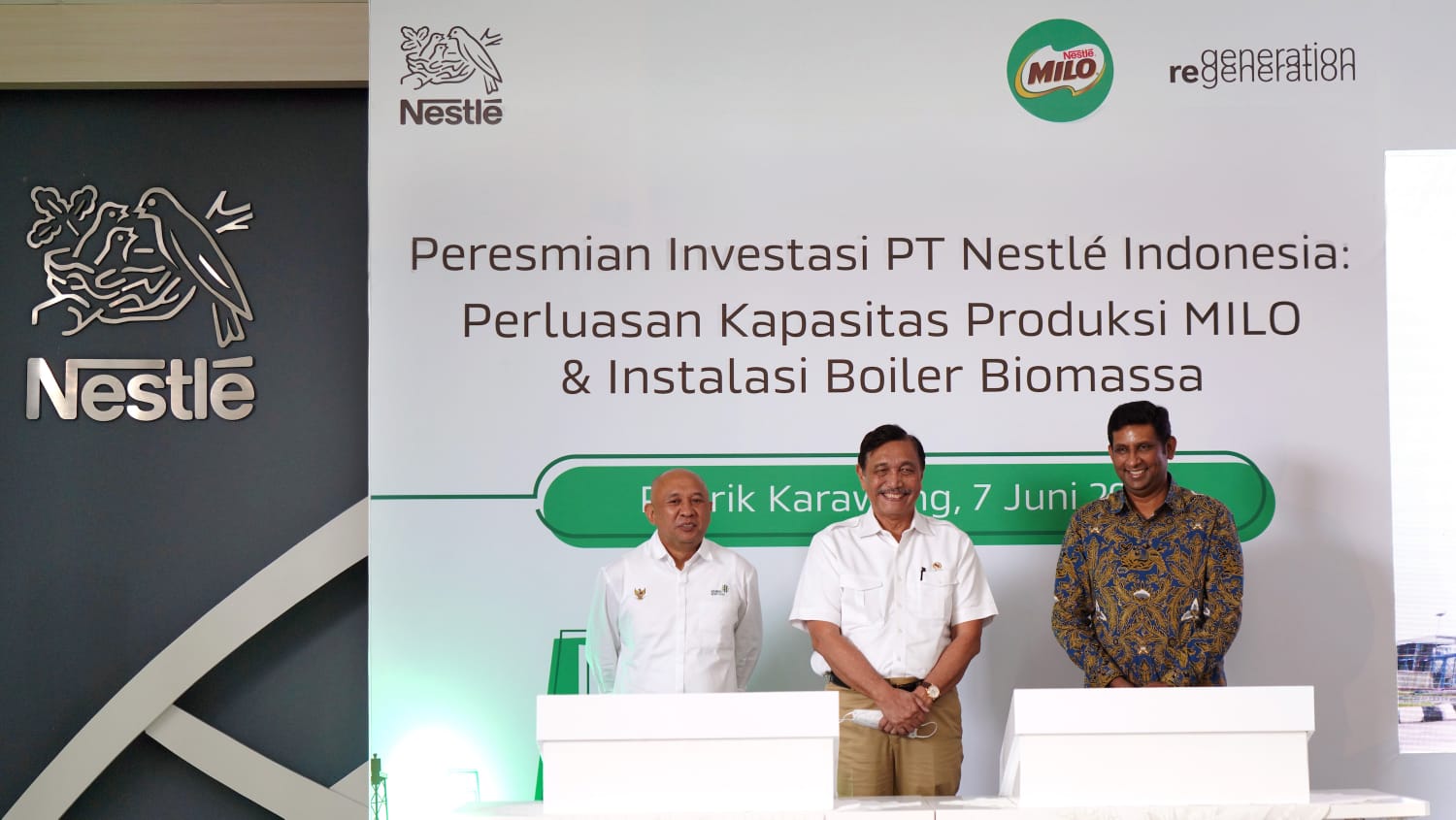 NestlÃ© Indonesia Tingkatkan Investasi di Indonesia