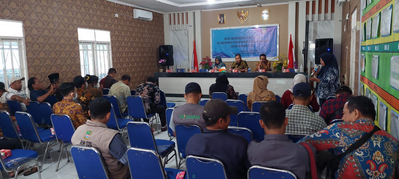 Imbas Pelebaran Jalan Cikarang-Cibarusah, Pemdes Sukadami Lakukan Perubahan RKPDes dan APBDes