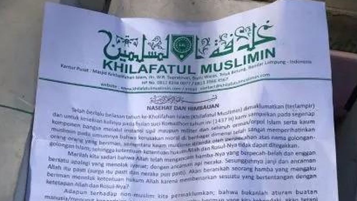Was-Was Massal Ihwal 27 Sekolah di Karawang yang Disinyalir Terpapar Khilafatul Muslimin