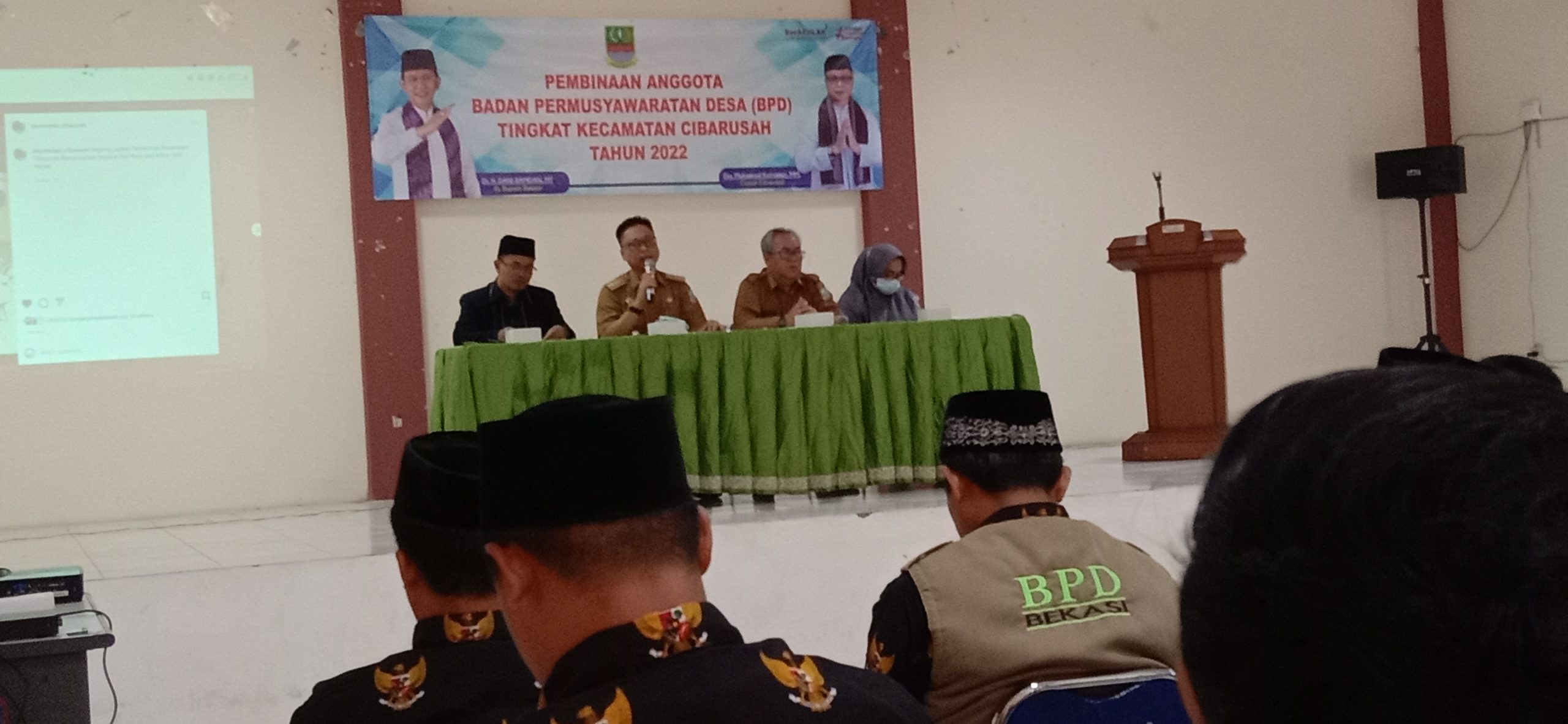 Camat Cibarusah Inginkan BPD dan Kepala Desa Kerja Secara ProfesionalÂ