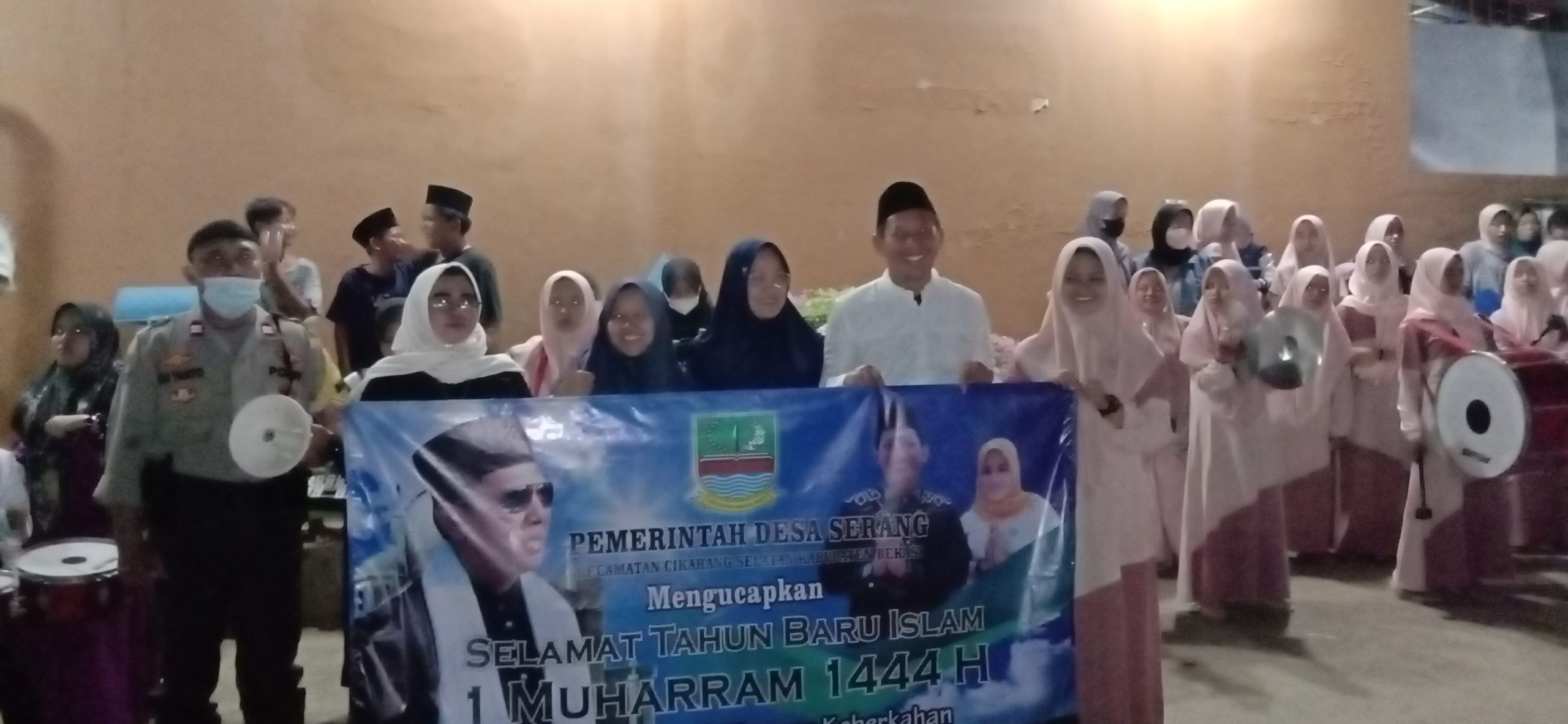 Ribuan Warga Desa Serang Meriahkan Malam Tahun Baru Islam