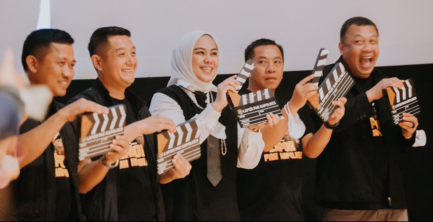 Para Pemenang Lomba Film Pendek Lapor Pak Kapolres Diumumkan