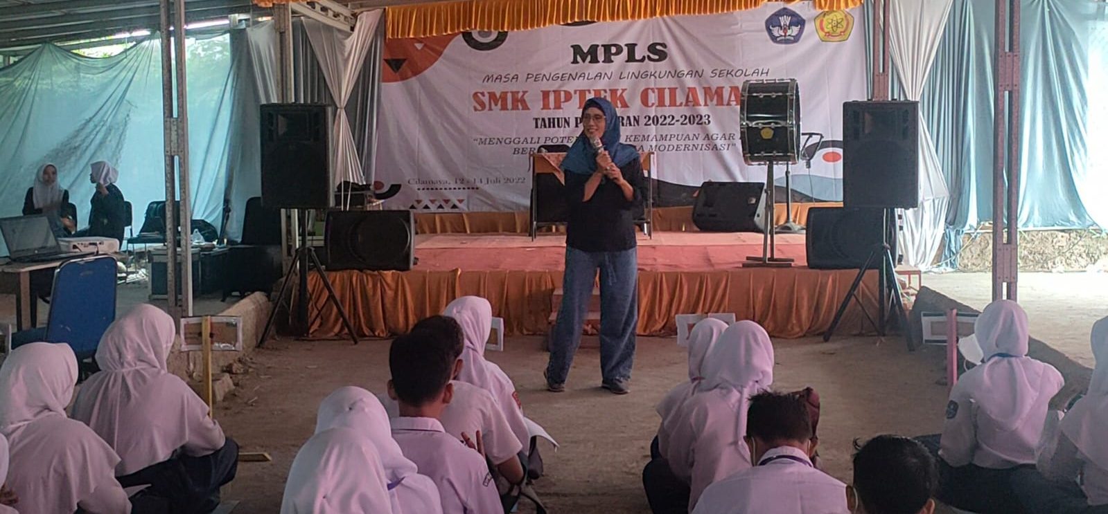 SMK IPTEK Cilamaya Gelar MPLS untuk 533 Peserta Didik Baru