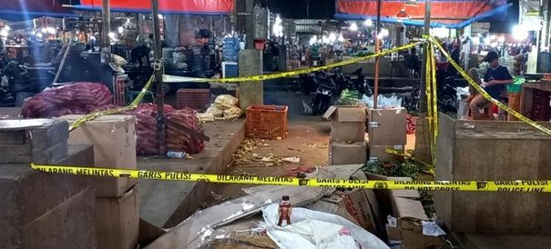 Pedagang Pasar Modern Cikopo Tewas Bersimbah Darah, Pelaku Kabur, Polisi Terus Mengejar