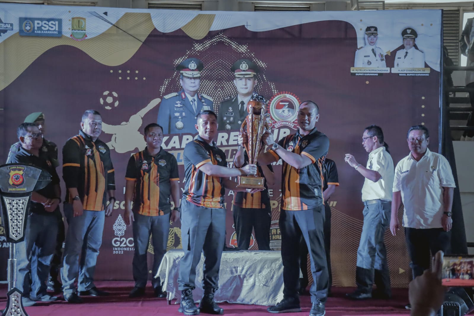 42 Tim Ikuti Kapolres Cup Futsal Championship 2022.