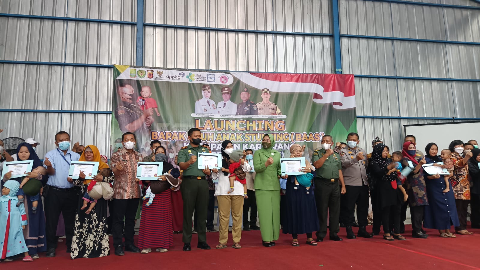 Wabup Aep Launcing Bapak Asuh 578 Anak Stunting, Masing-masing Pejabat 10 Anak