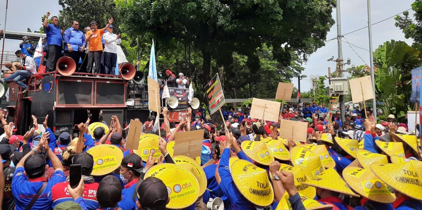 UMP Tetap di Bawah Karawang- Bekasi, Buruh Jakarta Besok Demo Tolak Putusan PTUN