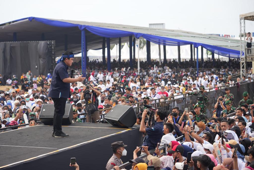 Pesta Rakyat Simpedes di Galuh Mas, Komitmen BRI Edukasi UMKM