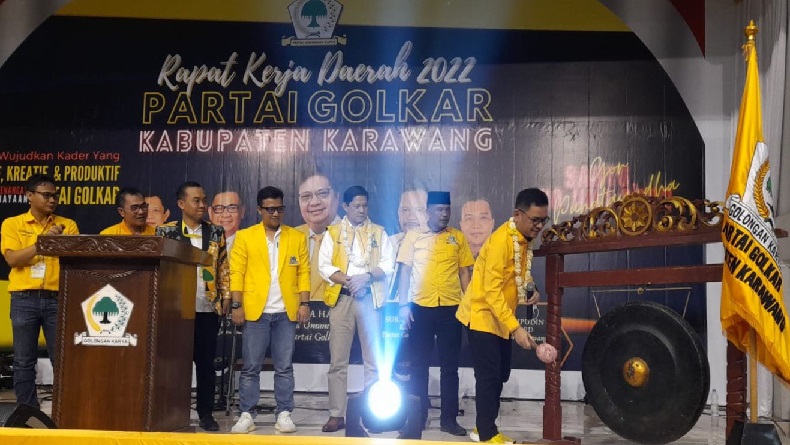 Tak Nongol di Rakerda Golkar Karawang, Mulyono Sindir Demokrat