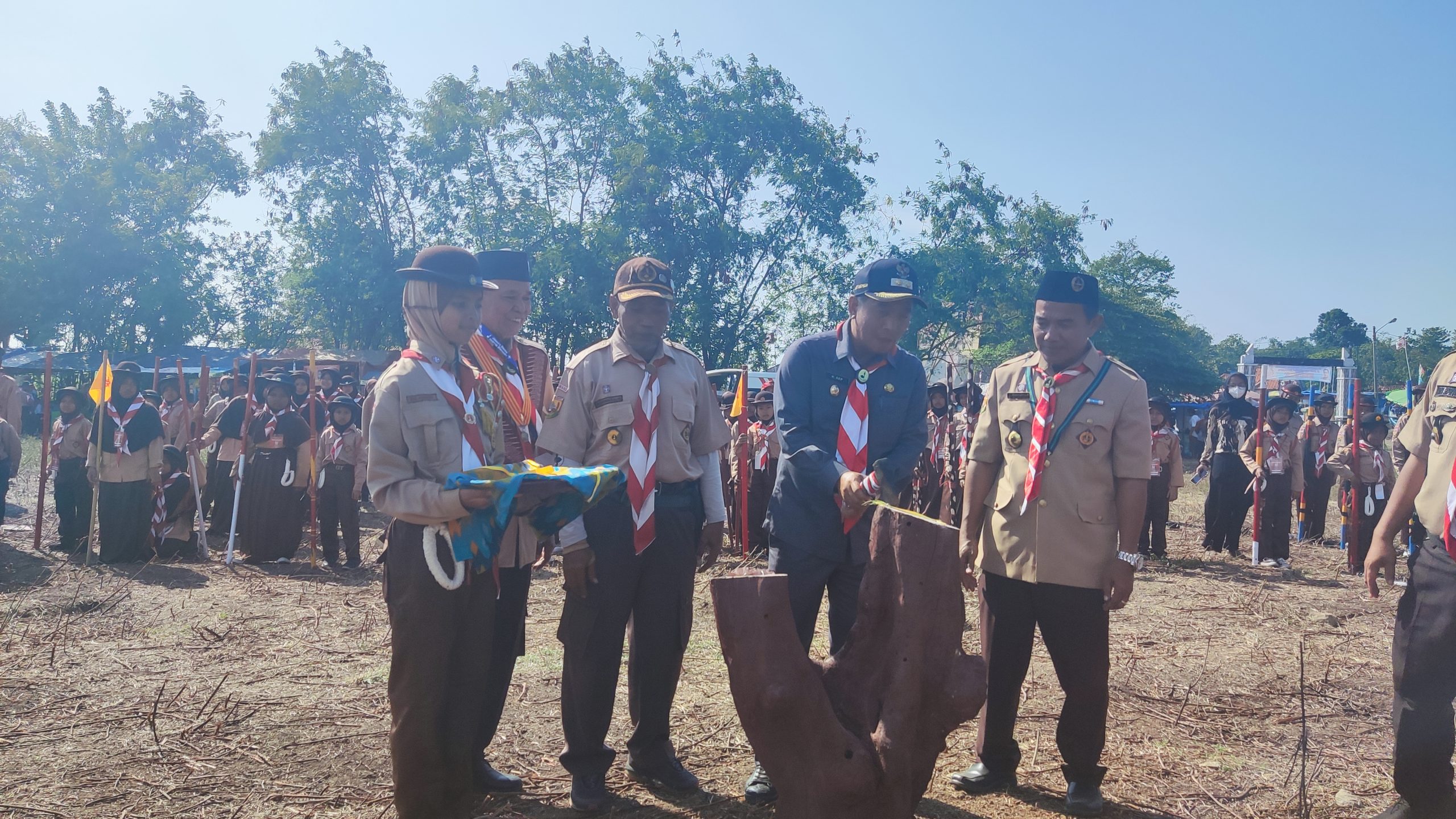 Ketua Kwarcab Buka Jamran di Banyusari, Aep: Pramuka Tingkatkan JiwaÂ Kepemimpinan