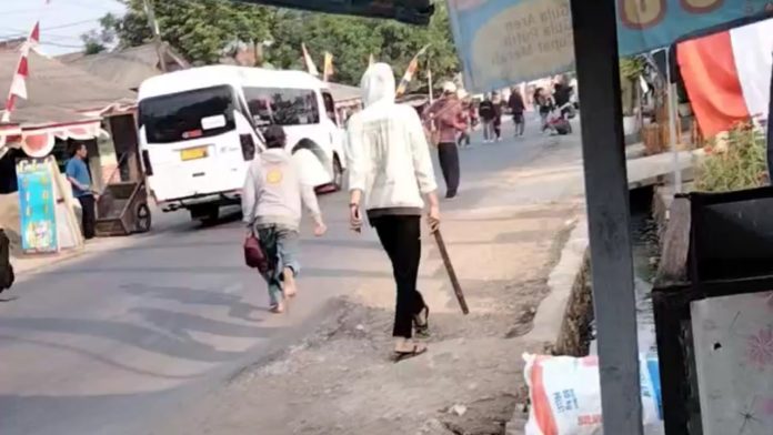 Dua Kelompok Pelajar Tawuran, Satu Luka Bacok