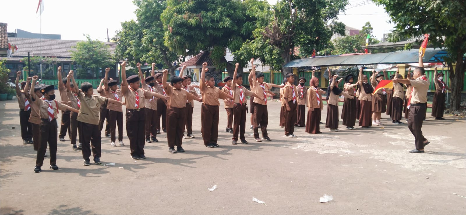 SDN Nagasari II Kirim Empat Regu ke Jambore