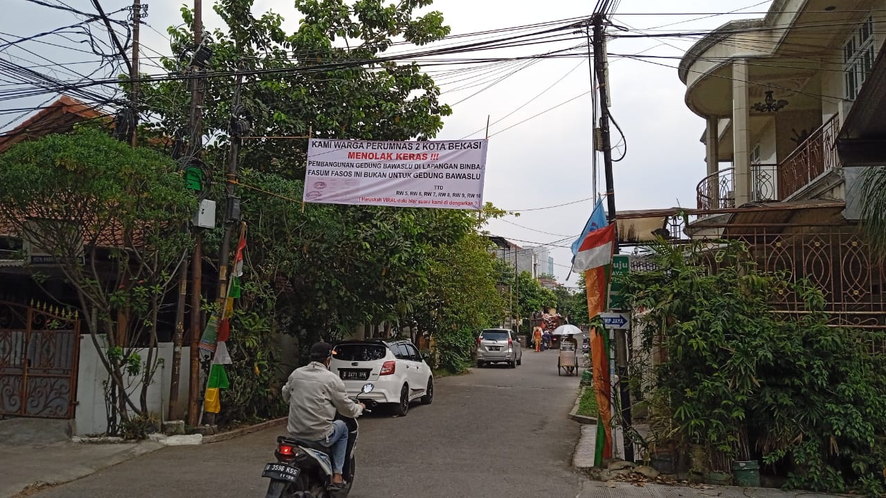 Pembangunan Gedung Baru Bawaslu Kota Bekasi Mendapat Penolakan Warga, Plt Wali Kota Belum Dapat Laporan