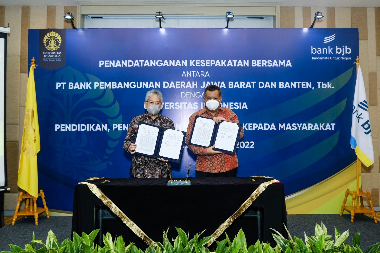 Dukung Dunia Pendidikan, bank bjb Kolaborasi dengan Universitas Indonesia